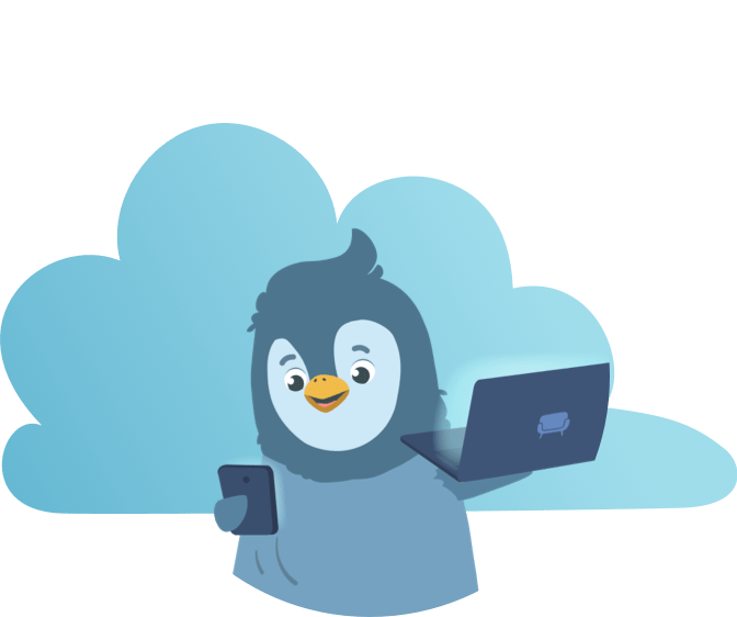 Popcorn with a laptop